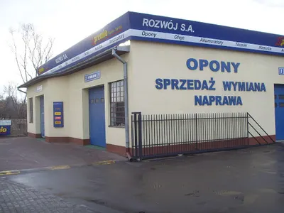 Rozwój S.A. Autoserwis Premio. Opony, odzież ochronna i robocza